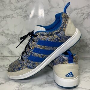 Adidas mi Medium Fit Blue Yellow Gray Men’s Shoes size 15 2015 Sneakers